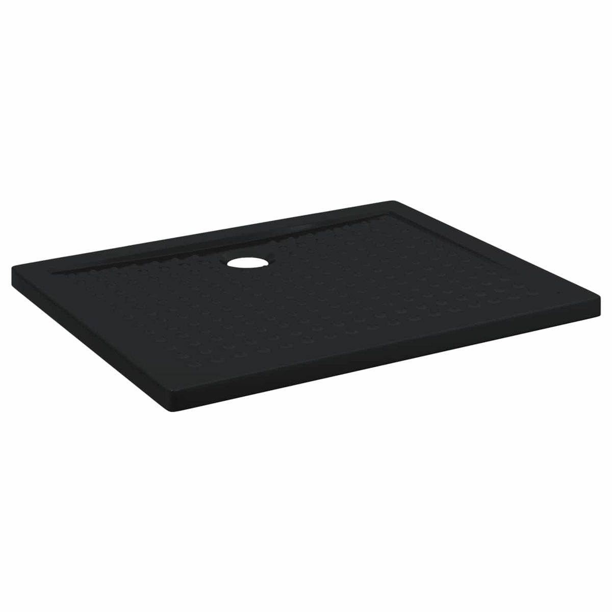 Brusebund Tray med Dots 100 x 80 x 4 cm ABS Sort