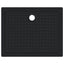 Brusebund Tray med Dots 100 x 80 x 4 cm ABS Sort