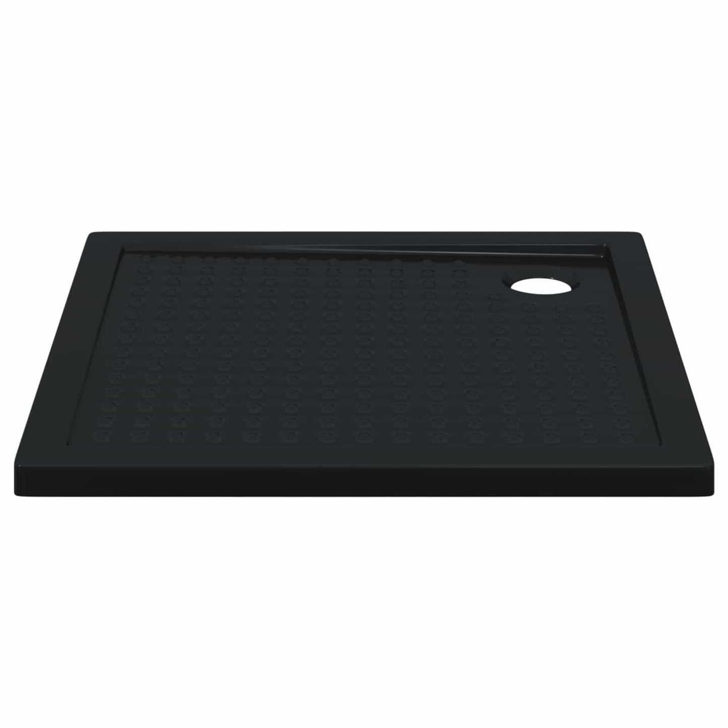 Brusebund Tray med Dots 90 x 90 x 4 cm ABS Sort