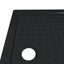 Brusebund Tray med Dots 100 x 70 x 4 cm ABS Sort