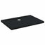 Brusebund Tray med Dots 100 x 70 x 4 cm ABS Sort