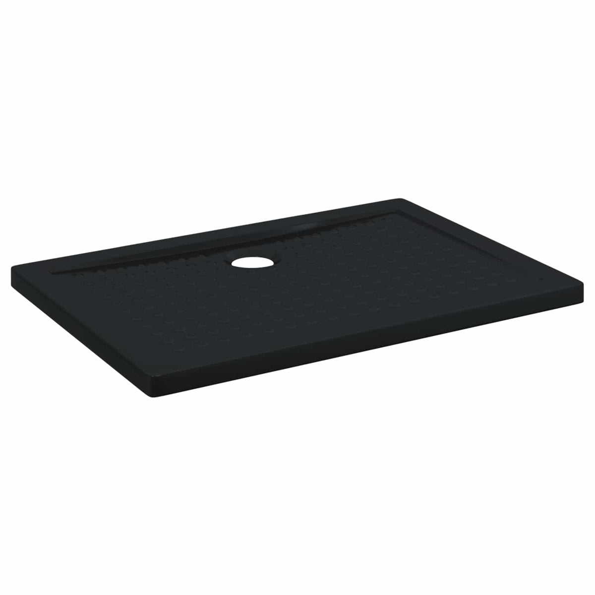 Brusebund Tray med Dots 100 x 70 x 4 cm ABS Sort