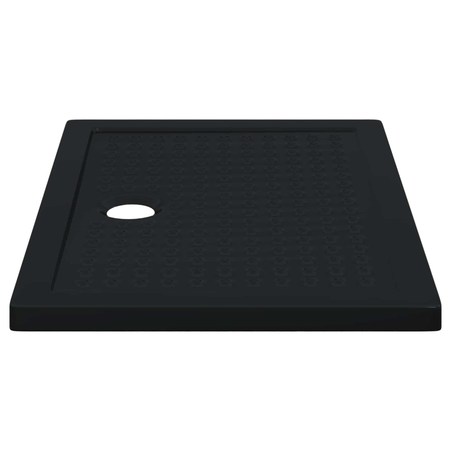 Brusebund Tray med Dots 100 x 70 x 4 cm ABS Sort