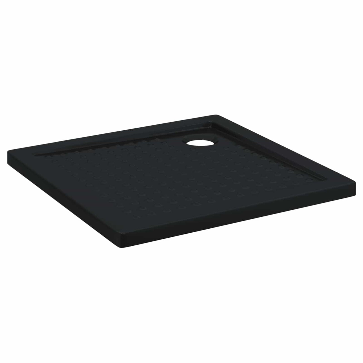 Brusebund Tray med Dots 80 x 80 x 4 cm ABS Sort