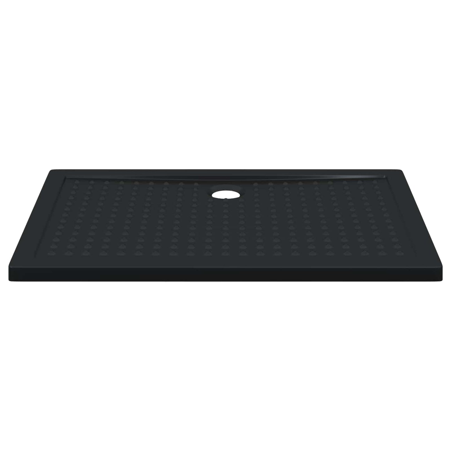 Brusebund Tray med Dots 120 x 80 x 4 cm ABS Sort