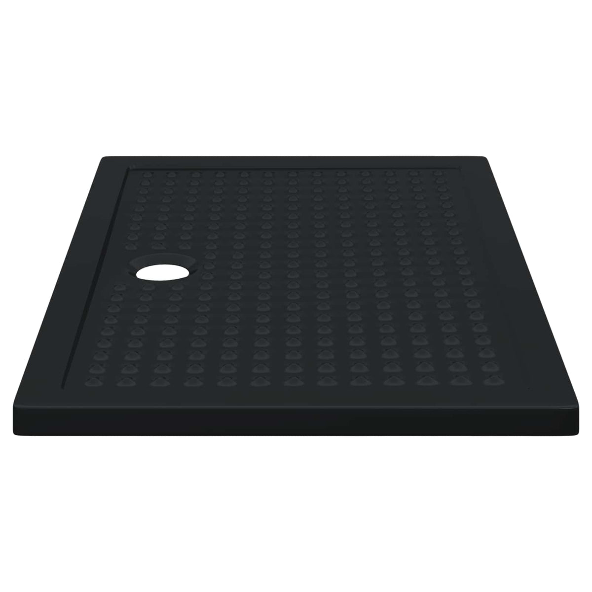 Brusebund Tray med Dots 120 x 80 x 4 cm ABS Sort