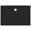 Brusebund Tray med Dots 120 x 80 x 4 cm ABS Sort