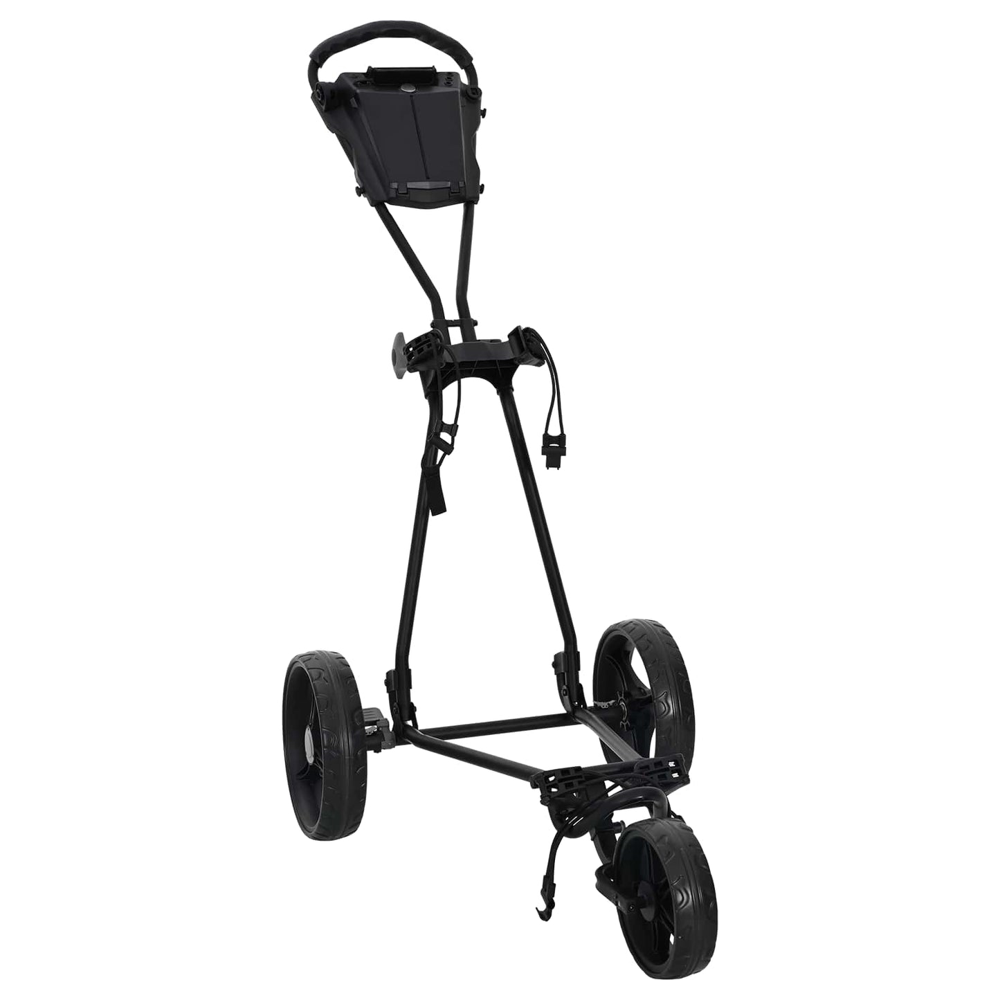 Golf Trolley Sort Jern Sammenklappelig