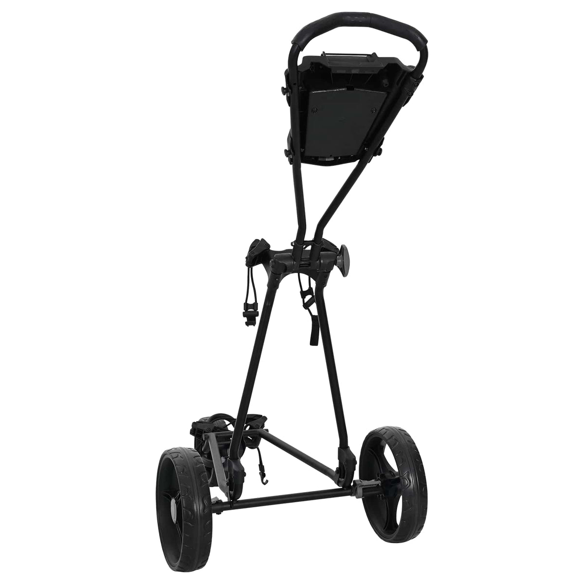 Golf Trolley Sort Jern Sammenklappelig