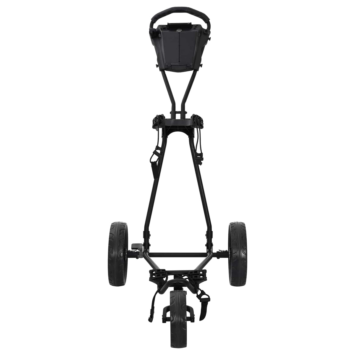 Golf Trolley Sort Jern Sammenklappelig