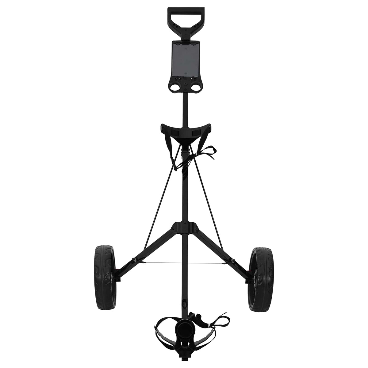 Golf Trolley Sort Jern Sammenklappelig