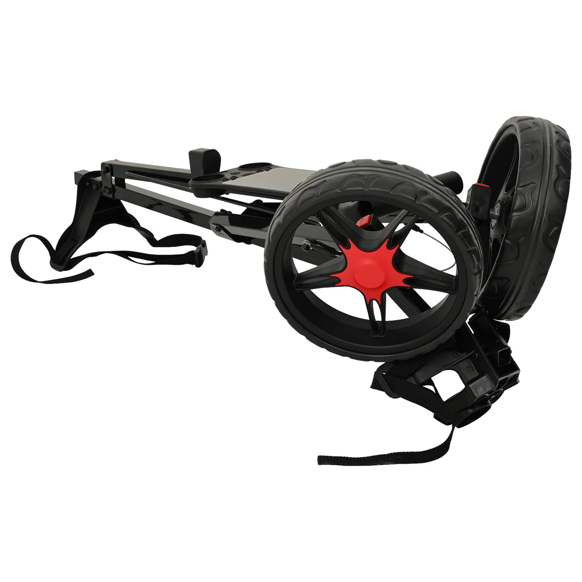 Golf Trolley Sort Jern Sammenklappelig