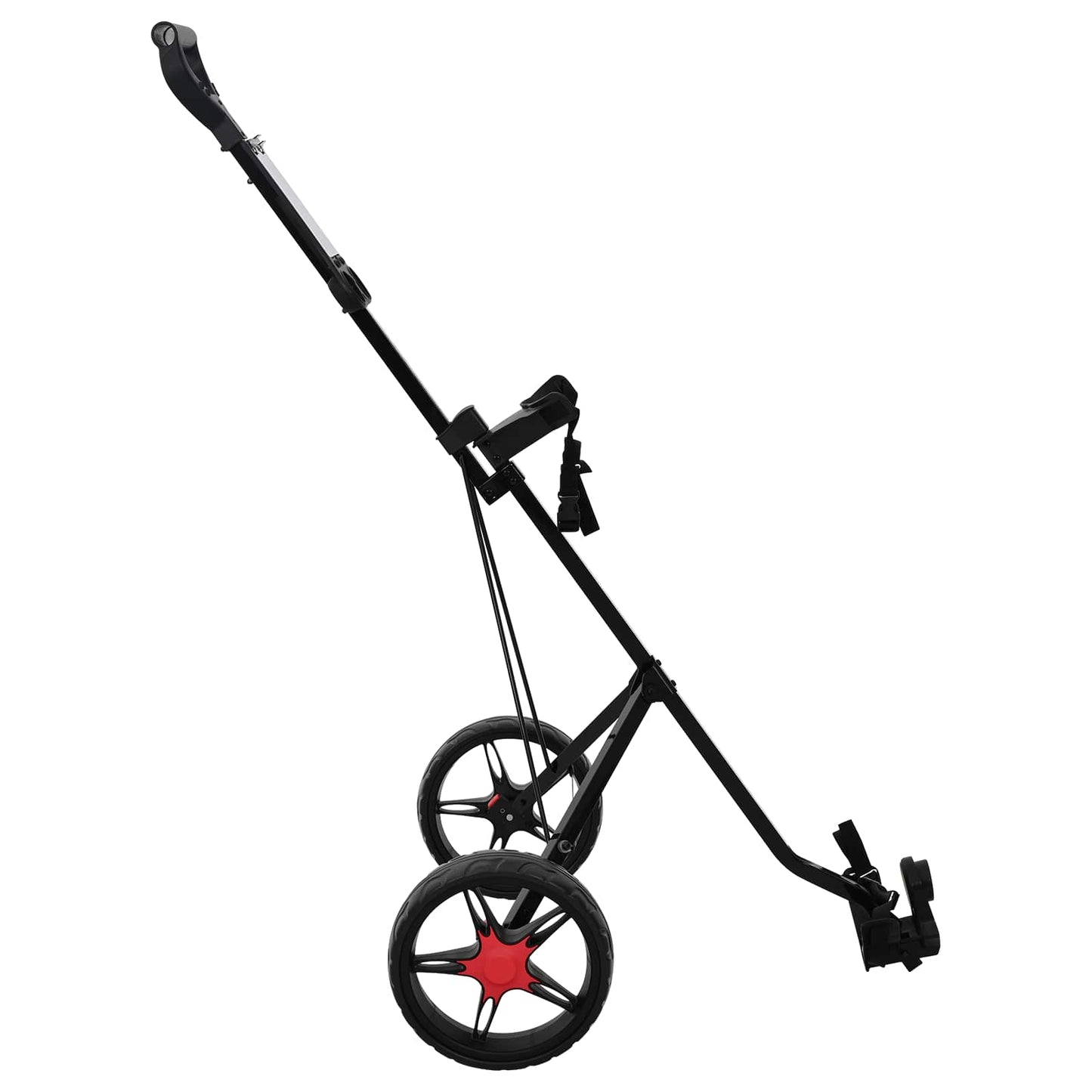 Golf Trolley Sort Jern Sammenklappelig
