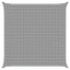 Solsejl Anthracit og hvid 5 x 5 m HDPE