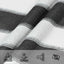 Solsejl 3 x 4 x 5 m HDPE Trekantet Anthracit og hvid