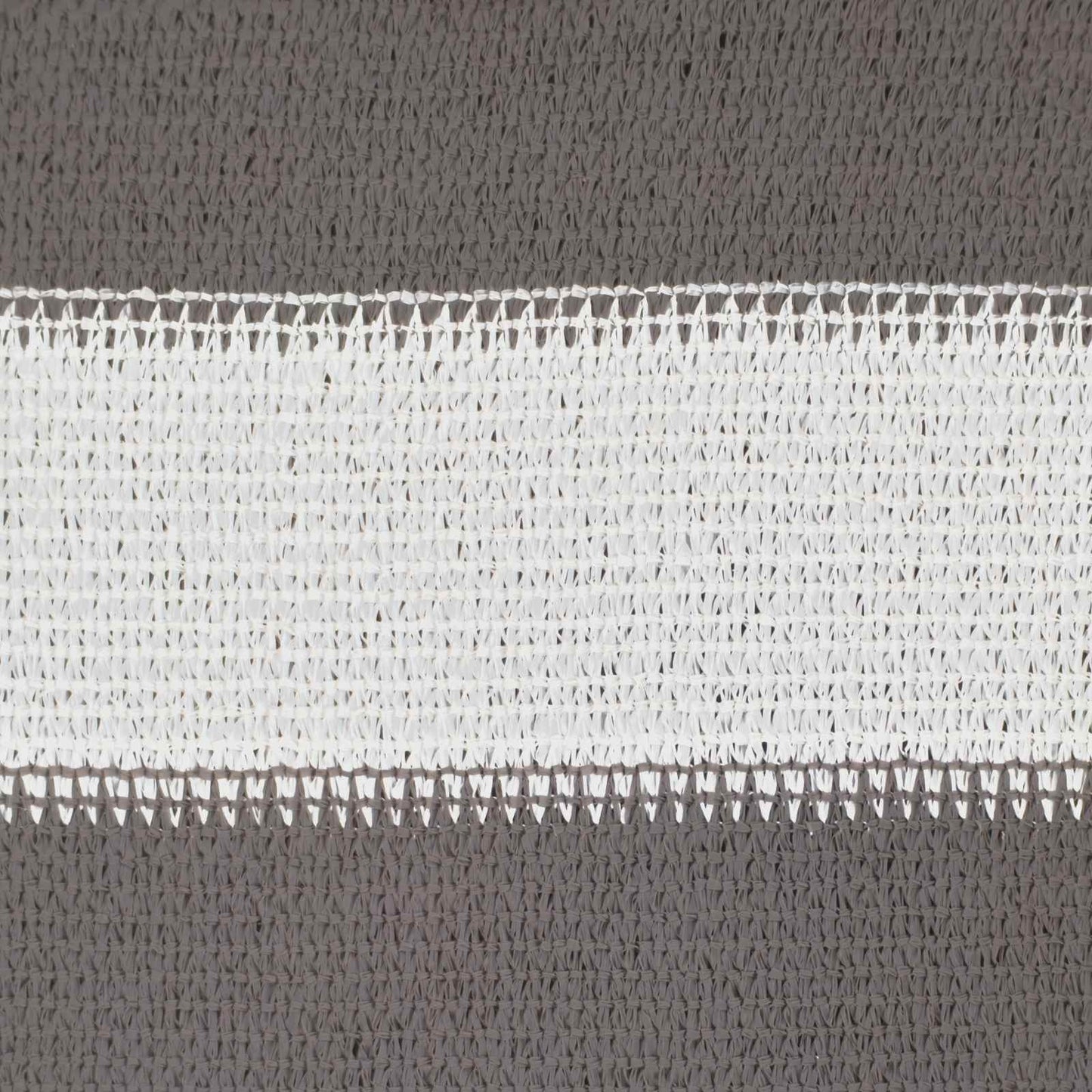 Solsejl Lys Grå og Hvid 5 x 5 m HDPE