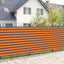 Balkon Afskærmning 150 x 600 cm Stof med PU-belægning