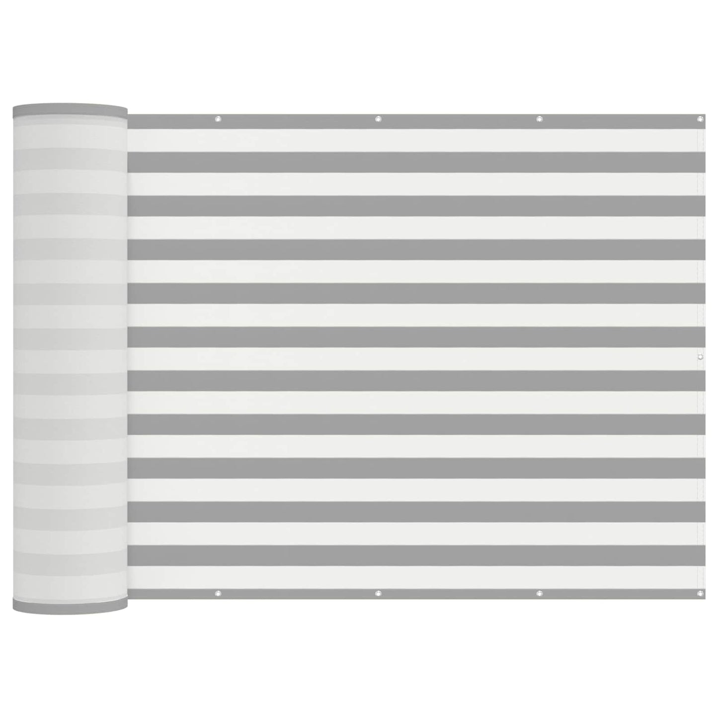 Balkon Afskærmning 200 x 600 cm Stof med PU-belægning