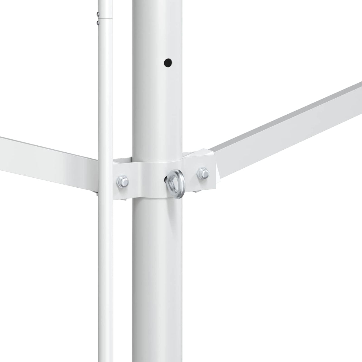 Fritstående markise 5 x 3 m Polyester Antracit