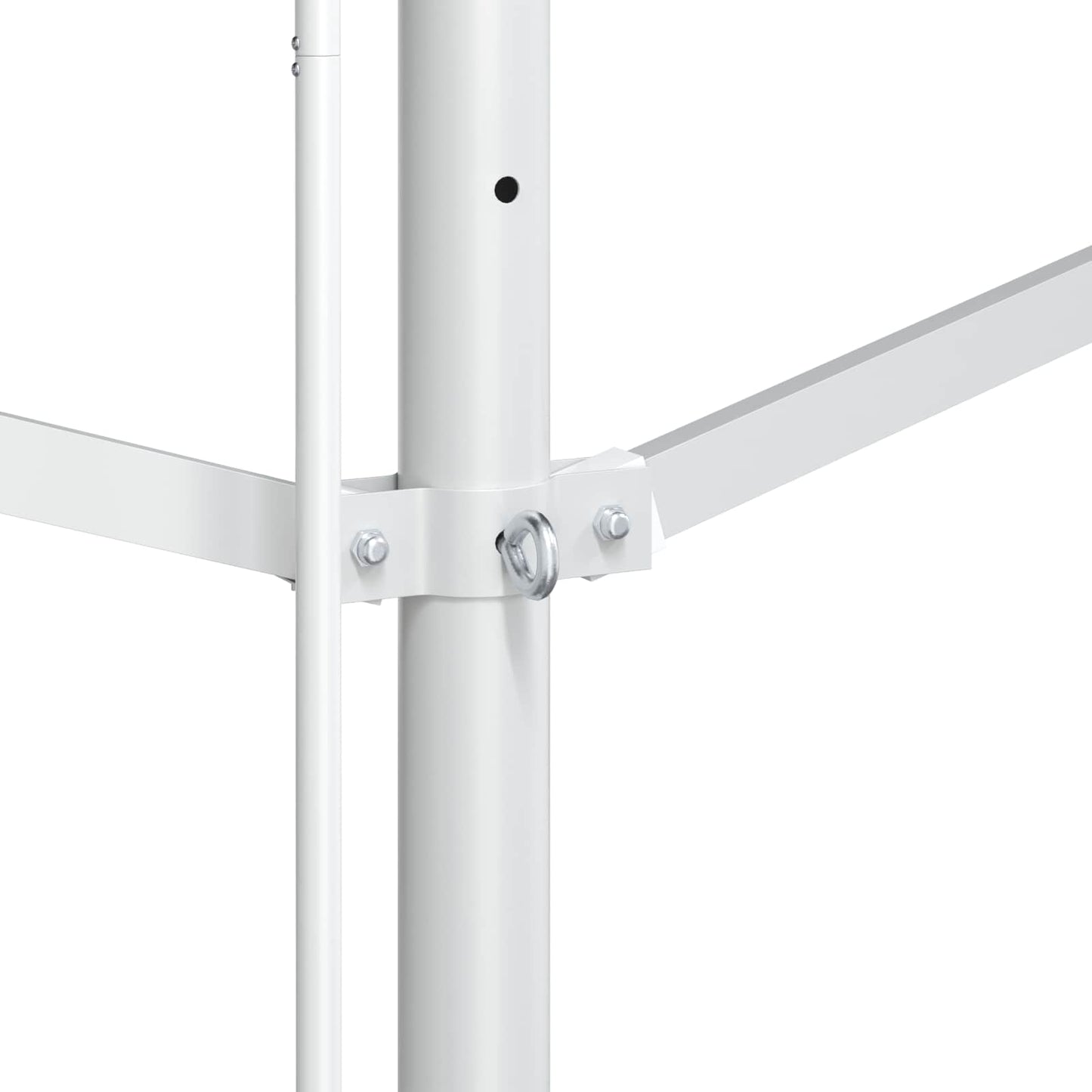 Fritstående markise 6 x 3 m Polyester Antracit