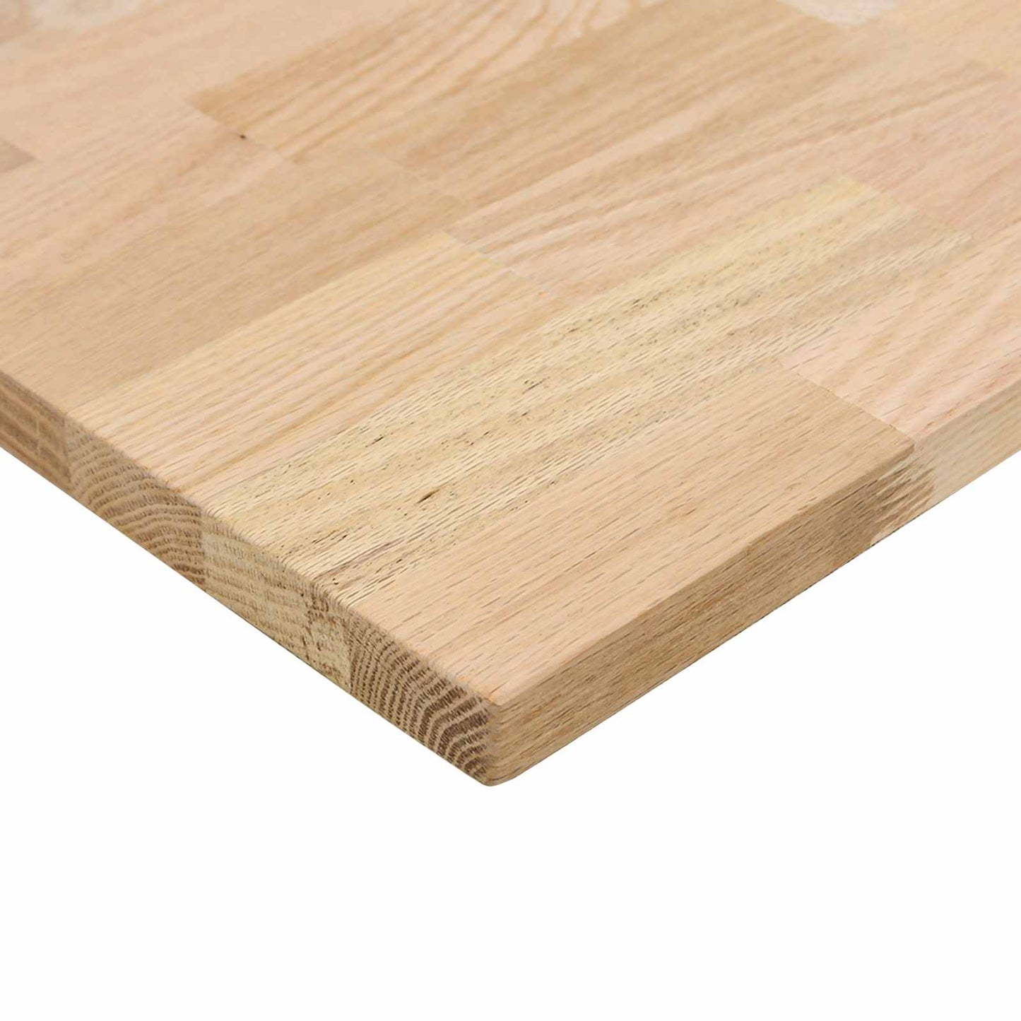 Bord med opbevaring Hvid og Naturlig 120 x 60 cm Massivt Eg Træ