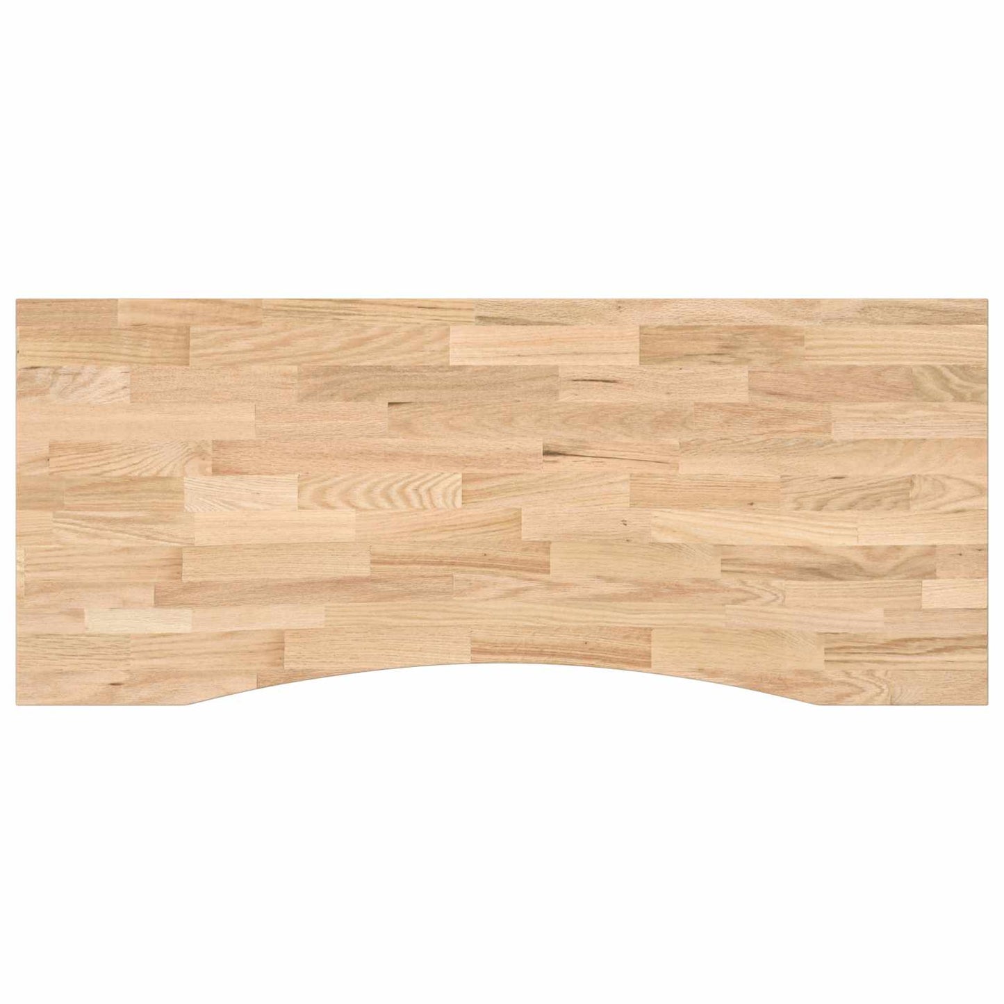 Bord med opbevaring Sort og naturlig 120 x 60 cm Massivt Eg Træ