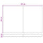 Udtrækkelig markise Lys Grå og Hvid 4 × 3 m Stof og aluminium