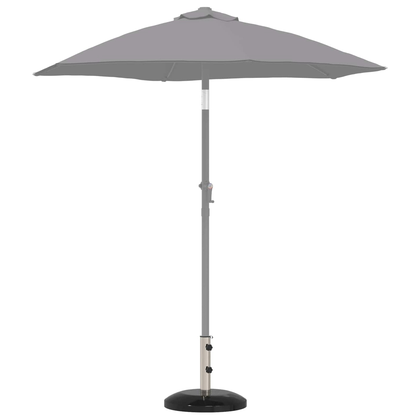 Parasolfod til 40-50 mm pole 26.75 kg Sort for 40-50 mm Pole