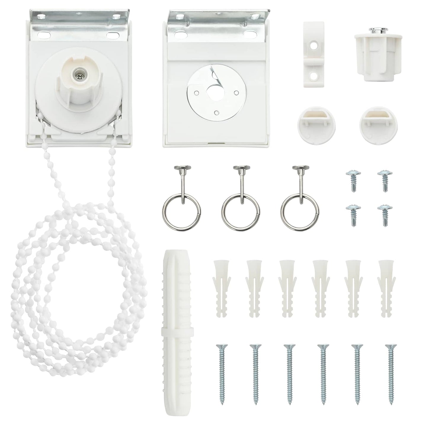 Udendørs rulleskærm 90% UV blok Blå og Hvid Stribet