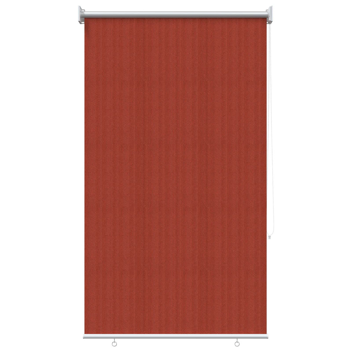 Udendørs rulleskærm 90% UV blok Terracotta 60 x 140 cm HDPE