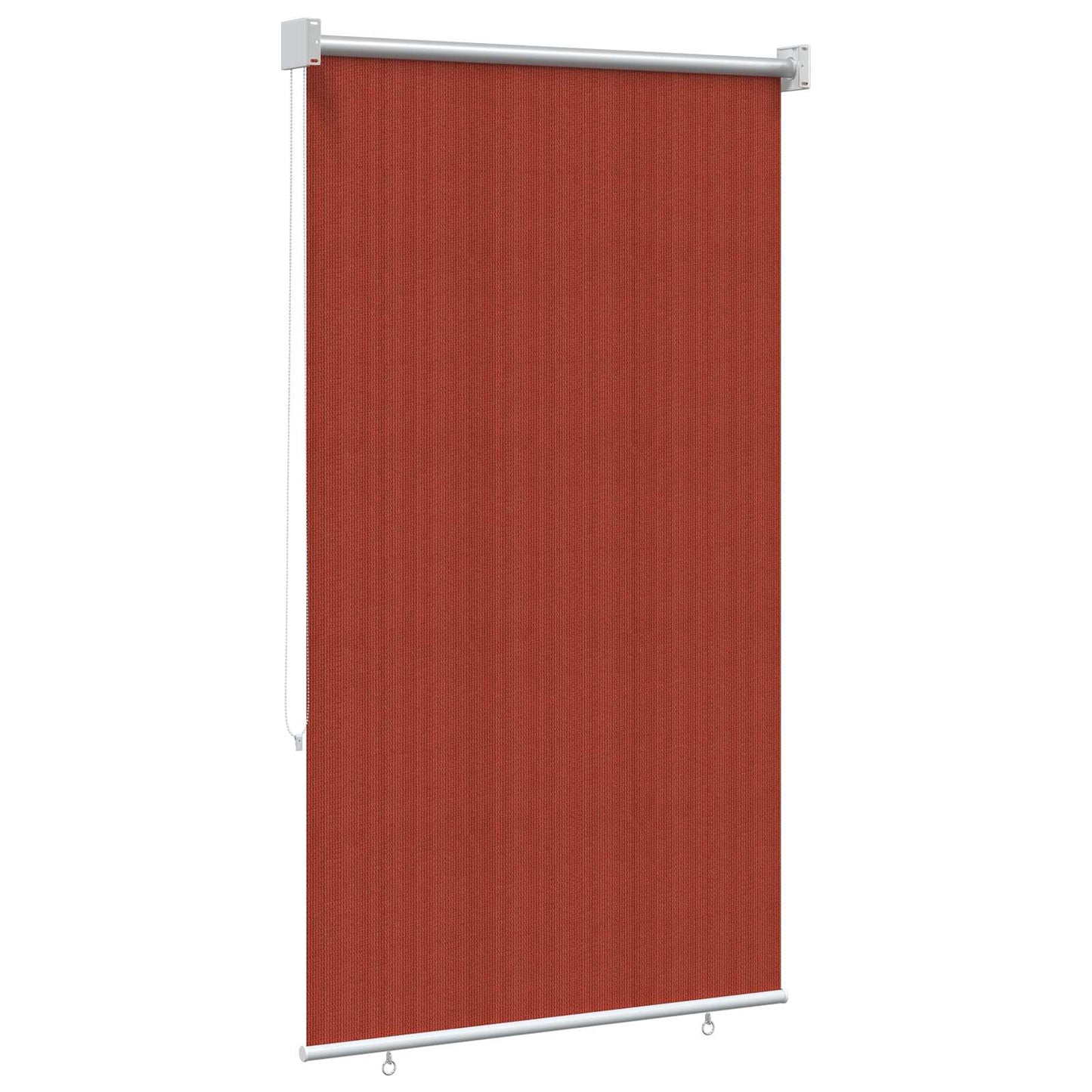 Udendørs rulleskærm 90% UV blok Terracotta 80 x 140 cm HDPE