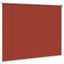 Udendørs rulleskærm 90% UV blok Terracotta 120 x 140 cm HDPE