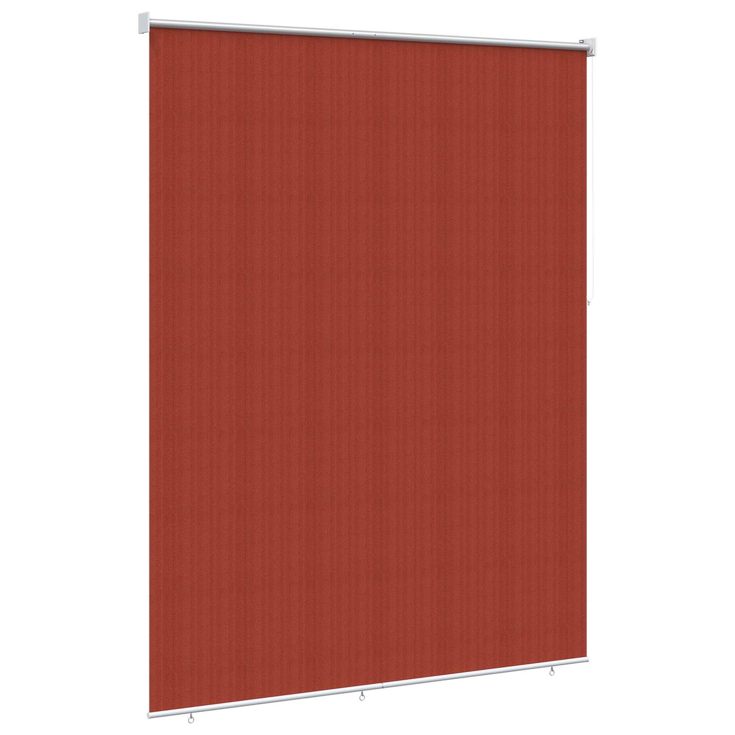 Udendørs rulleskærm 90% UV blok Terracotta 180 x 230 cm HDPE