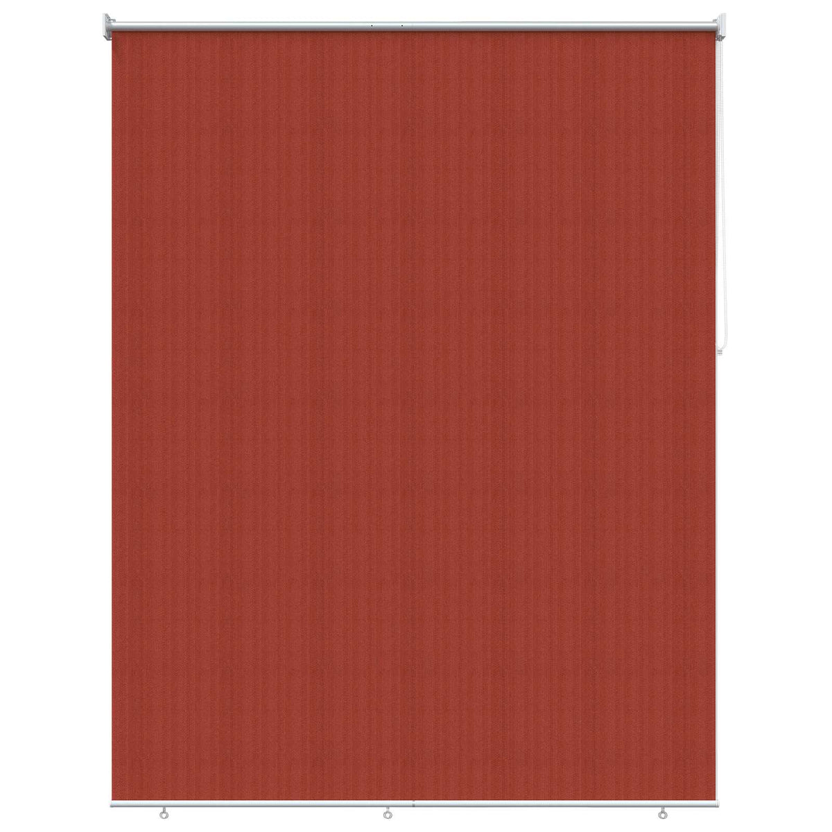 Udendørs rulleskærm 90% UV blok Terracotta 180 x 230 cm HDPE