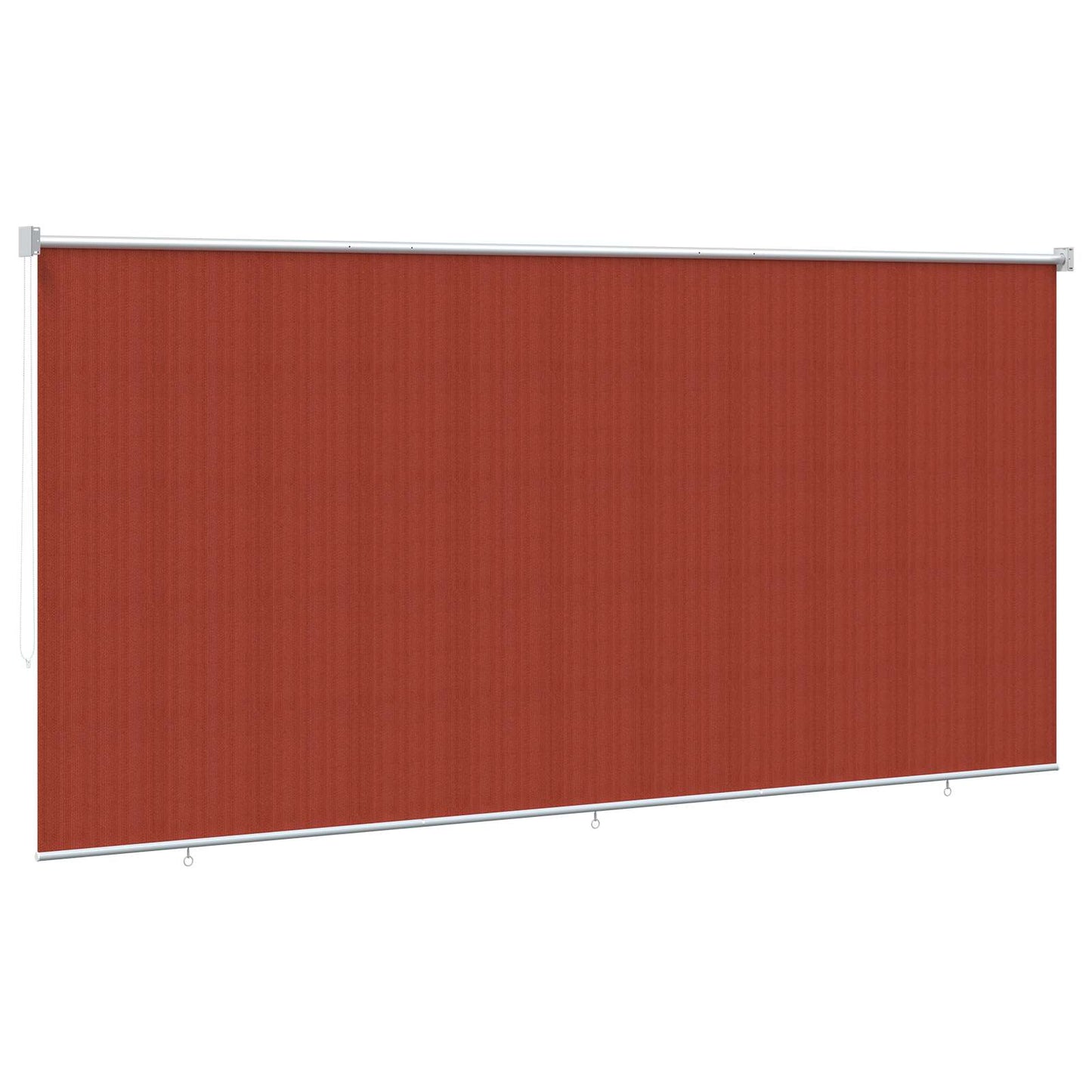 Udendørs rulleskærm 90% UV blok Terracotta 350 x 230 cm HDPE