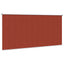 Udendørs rulleskærm 90% UV blok Terracotta 400 x 230 cm HDPE