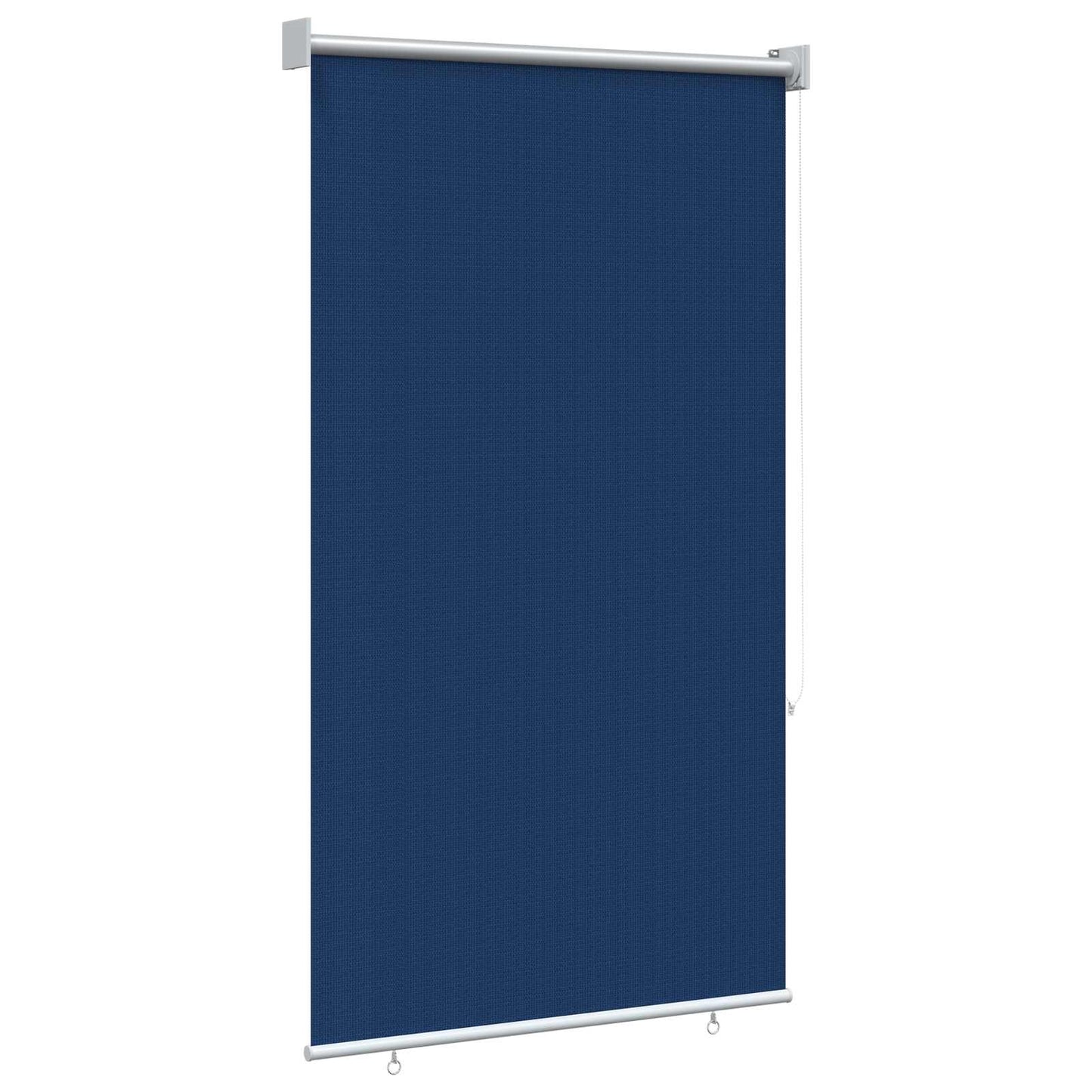 Udendørs rulleskærm 90% UV blok Blå 80 x 140 cm HDPE