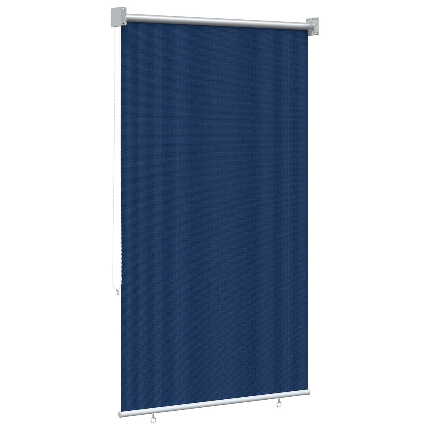 Udendørs rulleskærm 90% UV blok Blå 80 x 140 cm HDPE