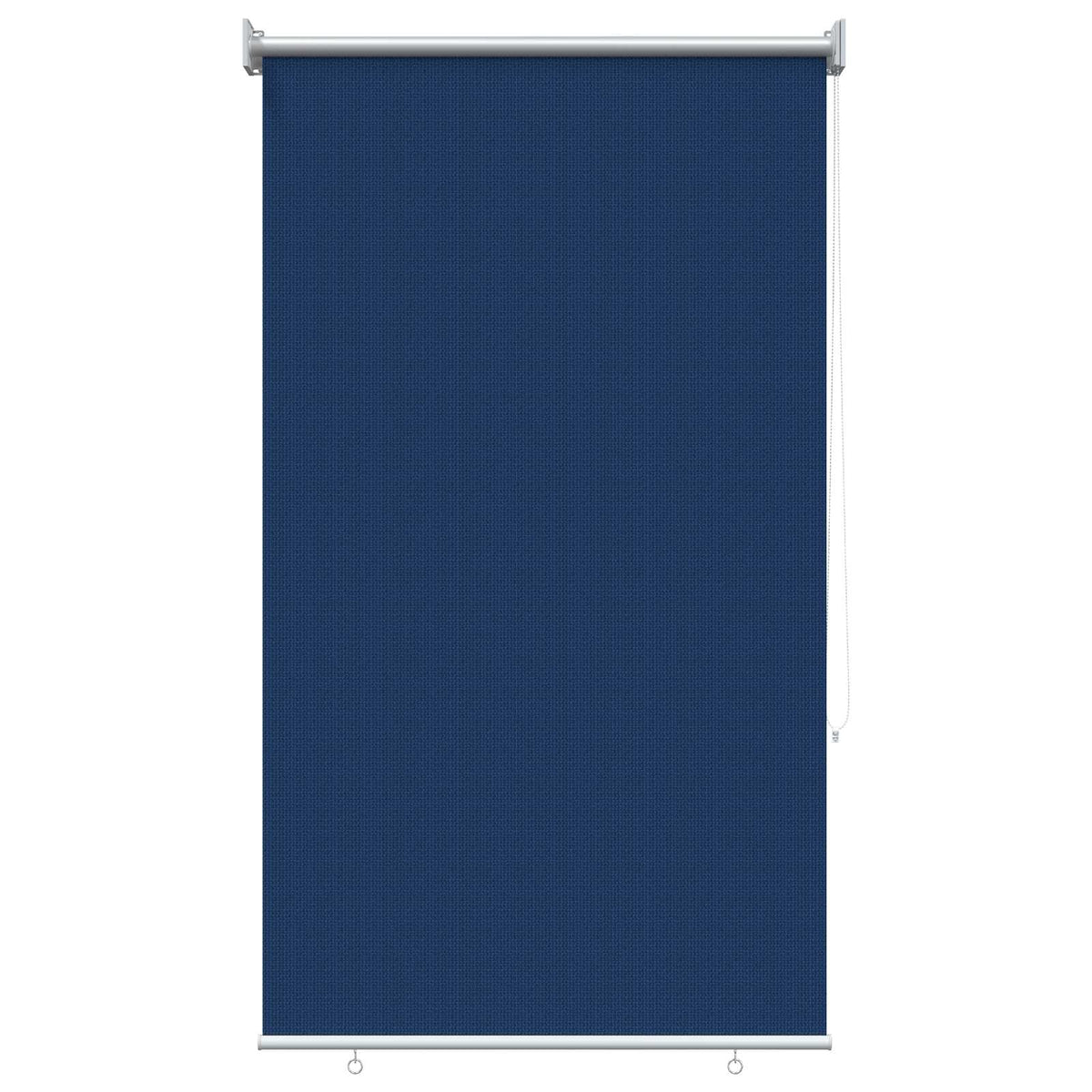 Udendørs rulleskærm 90% UV blok Blå 80 x 140 cm HDPE