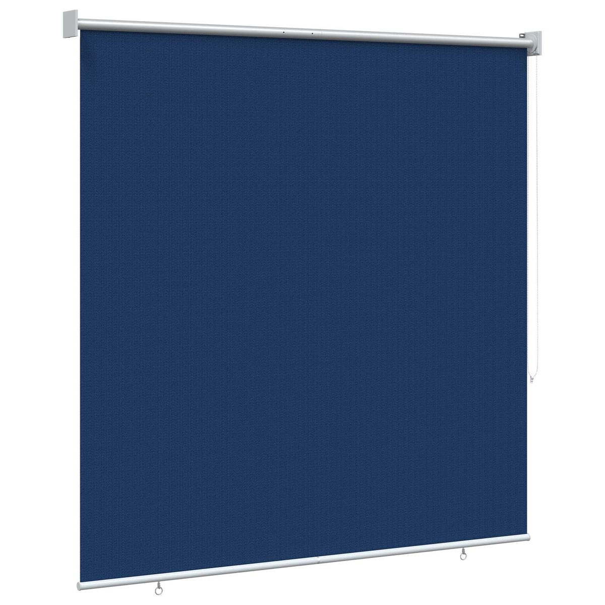 Udendørs rulleskærm 90% UV blok Blå 140 x 140 cm HDPE