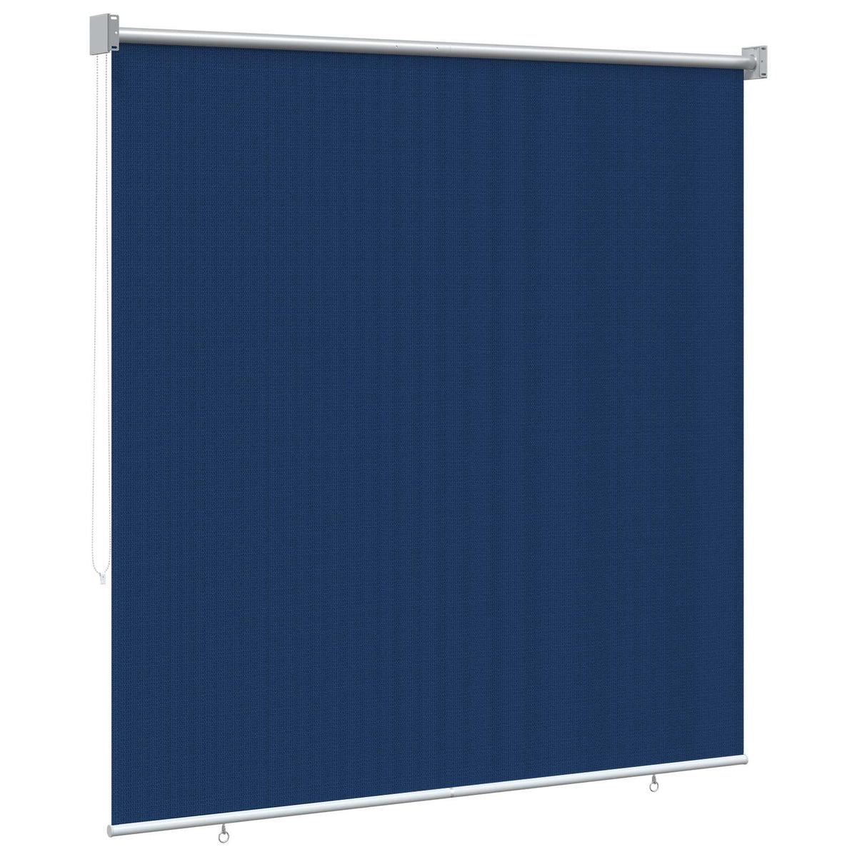 Udendørs rulleskærm 90% UV blok Blå 140 x 140 cm HDPE