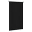 Udendørs rulleskærm 90% UV blok Sort 80 x 230 cm HDPE