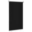 Udendørs rulleskærm 90% UV blok Sort 80 x 230 cm HDPE