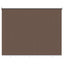 Udendørs rulleskærm 90% UV blok Gråbrun 220 x 140 cm HDPE