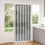 Insektgardin i chenille Grå og sort 100 x 220 cm 100% PP
