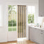 Insektgardin i chenille Mørkebrun og Beige 56 x 200 cm 100% PP