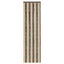 Insektgardin i chenille Mørkebrun og Beige 56 x 200 cm 100% PP