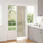 Insektgardin i chenille Grå og beige 56 x 200 cm 100% PP