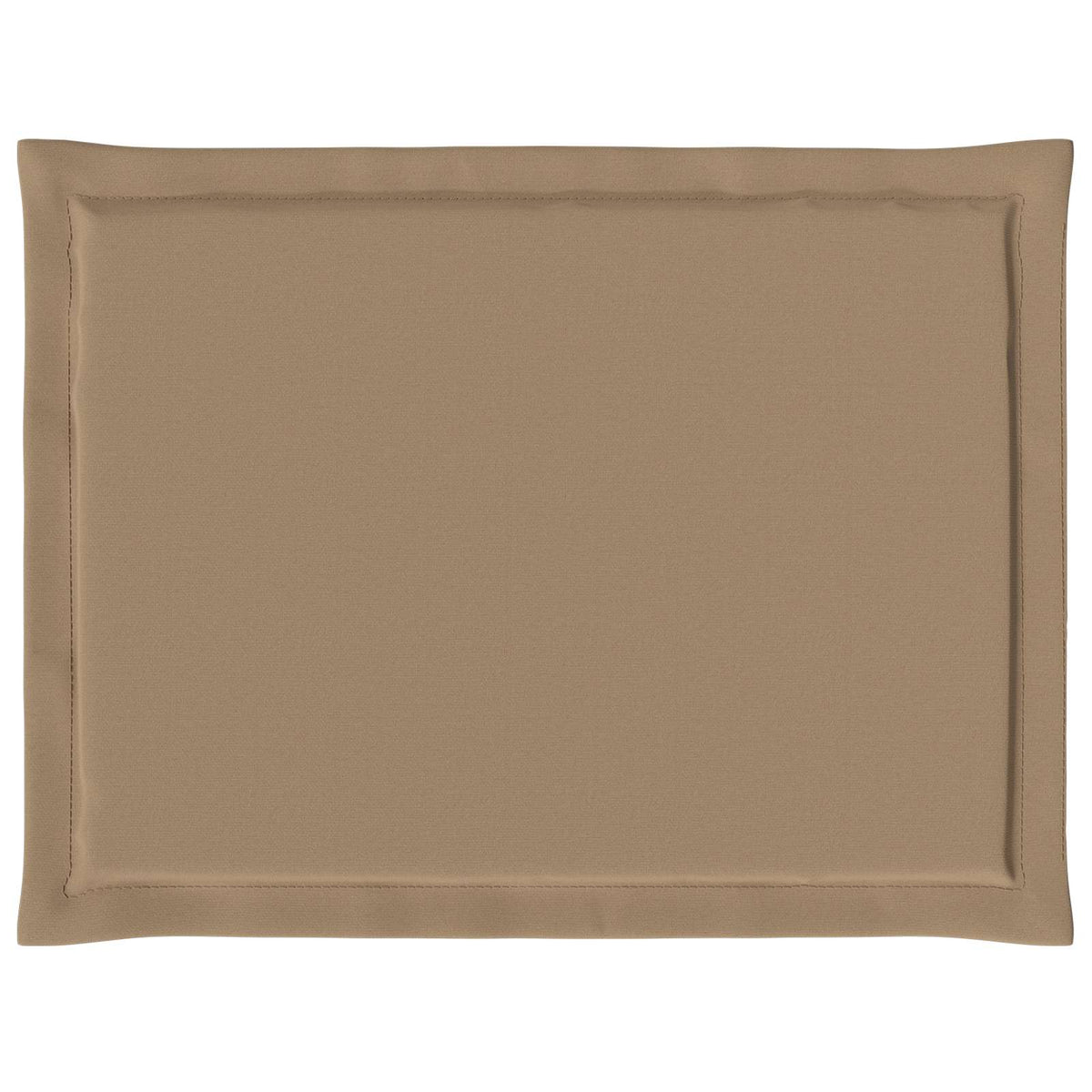 Sædepuder 2 stk. Polyester Gråbrun 47 x 36 x 2 cm