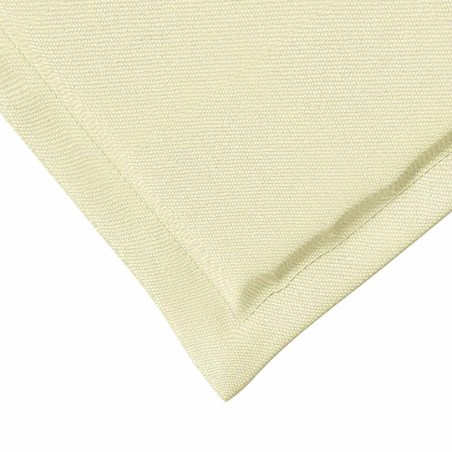 Sædepuder 4 stk. Polyester Cremefarvet 47 x 36 x 2 cm